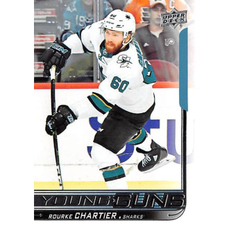 Řadové karty - Chartier Rourke - 2018-19 Upper Deck Young Guns No.495