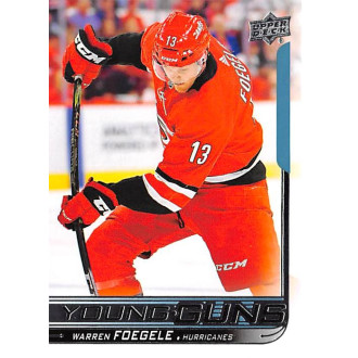 Řadové karty - Foegele Warren - 2018-19 Upper Deck Young Guns No.236