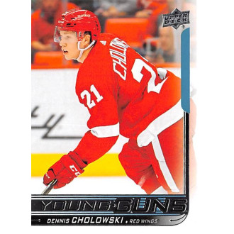 Řadové karty - Cholowski Dennis - 2018-19 Upper Deck Young Guns No.231