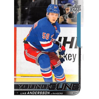 Řadové karty - Andersson Lias - 2018-19 Upper Deck Young Guns No.497