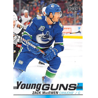 Řadové karty - MacEwen Zack - 2019-20 Upper Deck Young Guns No.244