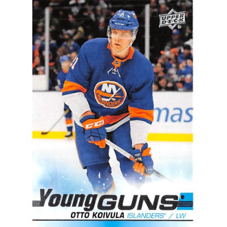 Řadové karty - Koivula Otto - 2019-20 Upper Deck Young Guns No.483
