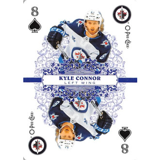 Insertní karty - Connor Kyle - 2022-23 O-Pee-Chee Playing Cards No.8-SPADES