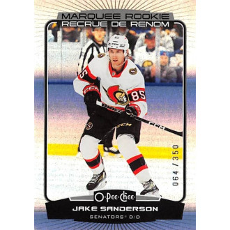 Paralelní karty - Sanderson Jake - 2022-23 O-Pee-Chee Rainbow No.576