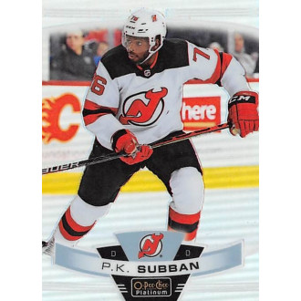 Paralelní karty - Subban P.K. - 2019-20 O-Pee-Chee Platinum Rainbow No.89