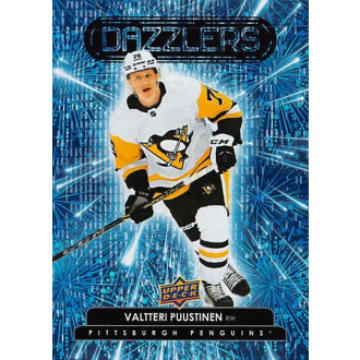 Insertní karty - Puustinen Valtteri - 2022-23 Upper Deck Dazzlers Blue No.DZ90