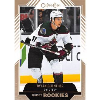 Insertní karty - Guenther Dylan - 2022-23 Upper Deck O-Pee-Chee Glossy Rookies Gold No.R18