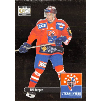 Extraliga OFS - Burger Jiří - 1999-00 OFS Utkání hvězd zlatá No.497