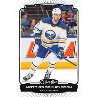 Řadové karty - Samuelsson Mattias - 2022-23 O-Pee-Chee No.406