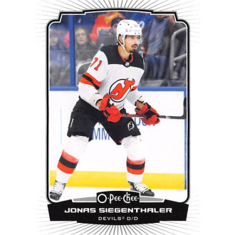 Řadové karty - Siegenthaler Jonas - 2022-23 O-Pee-Chee No.452