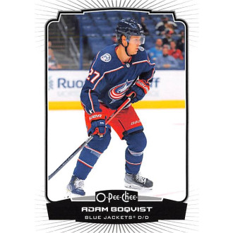 Řadové karty - Boqvist Adam - 2022-23 O-Pee-Chee No.456