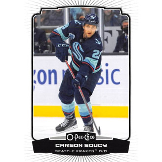 Řadové karty - Soucy Carson - 2022-23 O-Pee-Chee No.498
