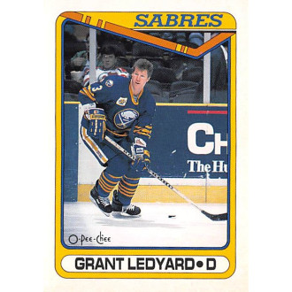 Řadové karty - Ledyard Grant - 1990-91 O-Pee-Chee No.406