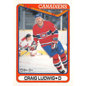 Řadové karty - Ludwig Craig - 1990-91 O-Pee-Chee No.412