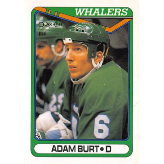 Řadové karty - Burt Adam - 1990-91 O-Pee-Chee No.431