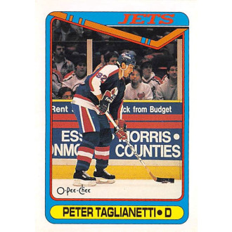 Řadové karty - Taglianetti Peter - 1990-91 O-Pee-Chee No.435
