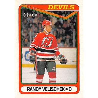 Řadové karty - Velischek Randy - 1990-91 O-Pee-Chee No.453