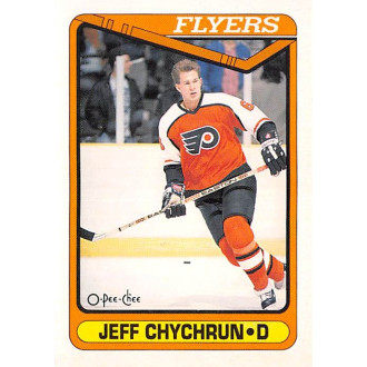 Řadové karty - Chychrun Jeff - 1990-91 O-Pee-Chee No.465
