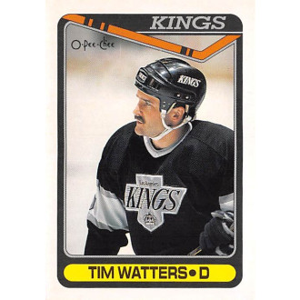 Řadové karty - Watters Tim - 1990-91 O-Pee-Chee No.461