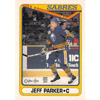 Řadové karty - Parker Jeff - 1990-91 O-Pee-Chee No.497
