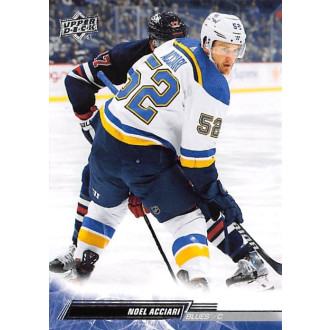 Řadové karty - Acciari Noel - 2022-23 Upper Deck No.625