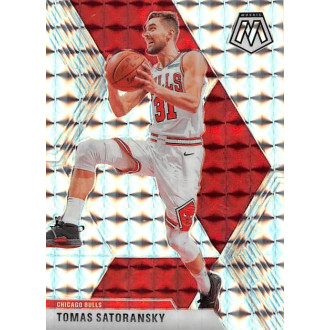 NBA - Satoranský Tomáš - 2019-20 Mosaic Silver Mosaic Prizm No.117