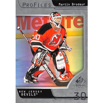 Insertní karty - Brodeur Martin - 2020-21 SP Signature Edition Legends Profiles No.10