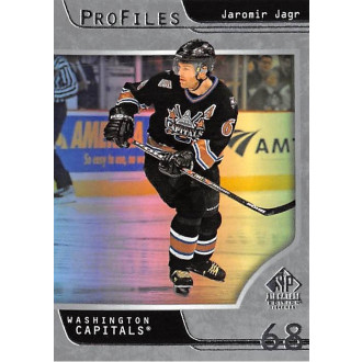 Insertní karty - Jágr Jaromír - 2020-21 SP Signature Edition Legends Profiles No.15