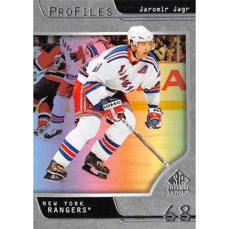 Insertní karty - Jágr Jaromír - 2020-21 SP Signature Edition Legends Profiles No.16