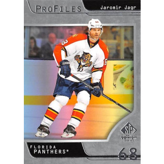 Insertní karty - Jágr Jaromír - 2020-21 SP Signature Edition Legends Profiles No.17