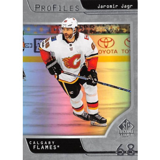 Insertní karty - Jágr Jaromír - 2020-21 SP Signature Edition Legends Profiles No.18