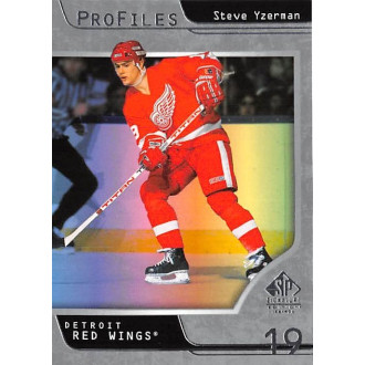 Insertní karty - Yzerman Steve - 2020-21 SP Signature Edition Legends Profiles No.20