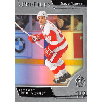 Insertní karty - Yzerman Steve - 2020-21 SP Signature Edition Legends Profiles No.22