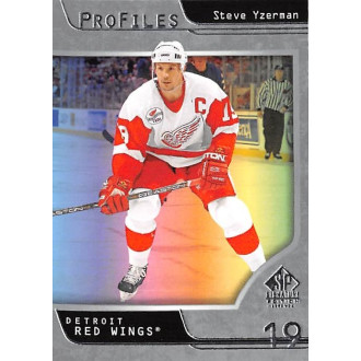 Insertní karty - Yzerman Steve - 2020-21 SP Signature Edition Legends Profiles No.23