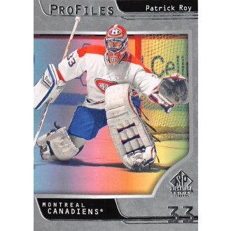 Insertní karty - Roy Patrick - 2020-21 SP Signature Edition Legends Profiles No.32