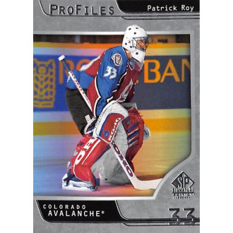 Insertní karty - Roy Patrick - 2020-21 SP Signature Edition Legends Profiles No.34