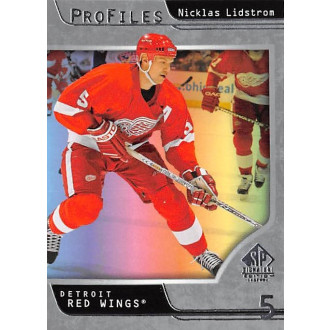 Insertní karty - Lidstrom Nicklas - 2020-21 SP Signature Edition Legends Profiles No.39