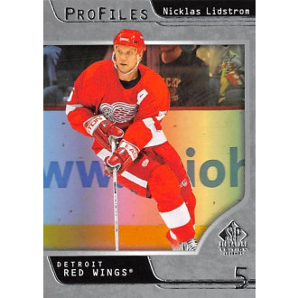 Insertní karty - Lidstrom Nicklas - 2020-21 SP Signature Edition Legends Profiles No.41