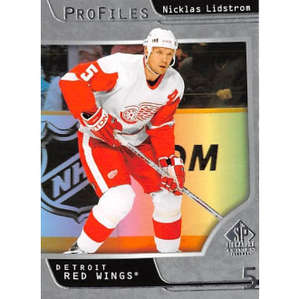 Insertní karty - Lidstrom Nicklas - 2020-21 SP Signature Edition Legends Profiles No.42