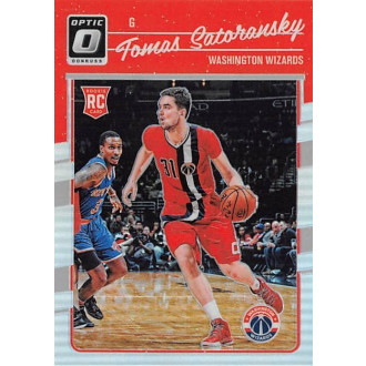 NBA - Satoranský Tomáš - 2016-17 Donruss Optic Silver Prizm No.190