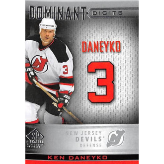 Insertní karty - Daneyko Ken - 2020-21 SP Signature Edition Legends Dominant Digits No.1