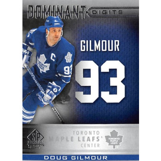 Insertní karty - Gilmour Doug - 2020-21 SP Signature Edition Legends Dominant Digits No.14