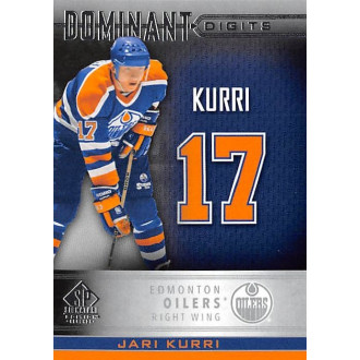 Insertní karty - Kurri Jari - 2020-21 SP Signature Edition Legends Dominant Digits No.17