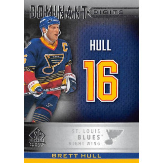 Insertní karty - Hull Brett - 2020-21 SP Signature Edition Legends Dominant Digits No.19