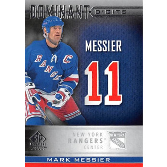 Insertní karty - Messier Mark - 2020-21 SP Signature Edition Legends Dominant Digits No.24