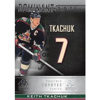 Insertní karty - Tkachuk Keith - 2020-21 SP Signature Edition Legends Dominant Digits No.29