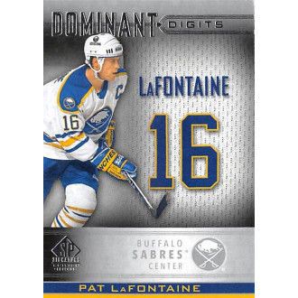 Insertní karty - LaFontaine Pat - 2020-21 SP Signature Edition Legends Dominant Digits No.38