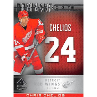 Insertní karty - Chelios Chris - 2020-21 SP Signature Edition Legends Dominant Digits No.40