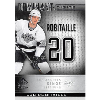 Insertní karty - Robitaille Luc - 2020-21 SP Signature Edition Legends Dominant Digits No.41