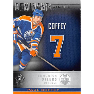 Insertní karty - Coffey Paul - 2020-21 SP Signature Edition Legends Dominant Digits No.42